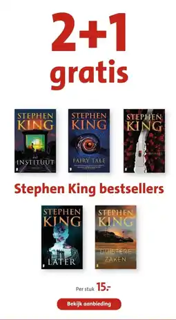 Bruna Stephen King bestsellers aanbieding