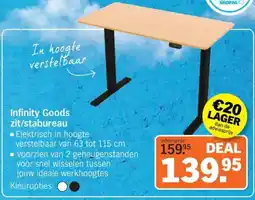 Albert Heijn Infinity Goods zit/stabureau aanbieding