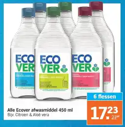 Albert Heijn Alle Ecover afwasmiddel aanbieding