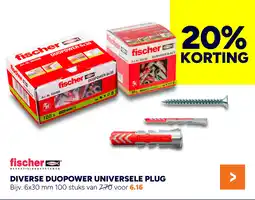BOUWMAAT Diverse duopower universele plug aanbieding