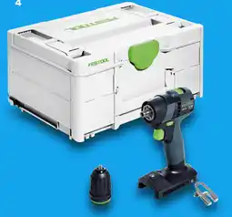 BOUWMAAT Accu-Schroefboormachine TXS 18-Basic aanbieding