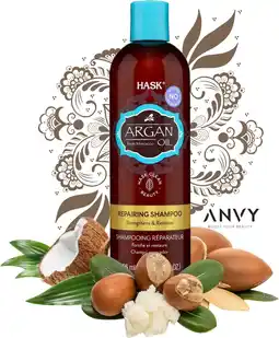 Bol.com Hask Shampoo Argan Oil Repairing Shampoo aanbieding