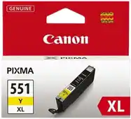 Amazon Canon Originele CLI-551Y XL gele-inktcartridge aanbieding