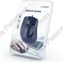 Bol.com Gembird Gmb Muis Bedraad Zwart 4b-01 aanbieding