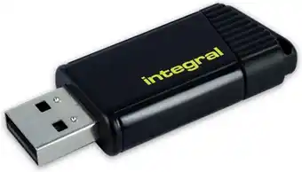 Bol.com Integral USB Stick 2.0 Pulse 64GB Geel aanbieding