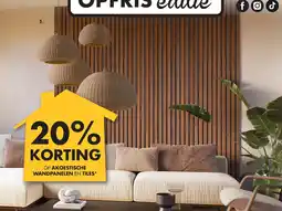 Bouwhof Decowall walnoot aanbieding