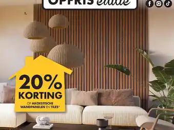 Bouwhof Decowall walnoot aanbieding