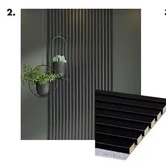 Bouwhof Decowall zwart aanbieding
