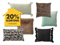 Bouwhof Op sierkussens aanbieding