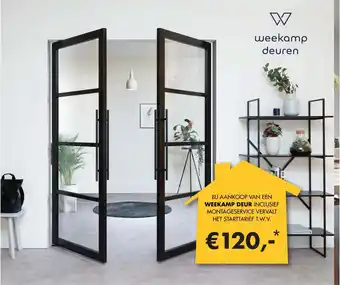 Bouwhof Weekamp deuren aanbieding