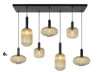 Bouwhof Lucide Maloto hanglamp amber aanbieding