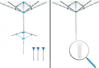Bol.com Pro Plus Droogmolen met Voet Inclusief 3 Haringen aanbieding