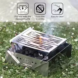 Bol.com Compacte Outdoor Barbecue - Outdoor firepit - Camping BBQ - Haard - Houtskool BBQ - Hout BBQ aanbieding