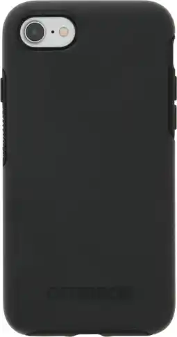 Coolblue Otterbox Symmetry Apple iPhone SE 2022 / SE 2020 / 8 / 7 Back Cover Zwart aanbieding