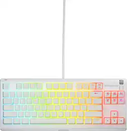 Coolblue SteelSeries Apex 3 TKL Gaming Toetsenbord Qwerty Wit aanbieding
