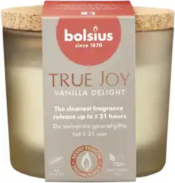De Online Drogist Bolsius True Joy Vanilla Delight aanbieding
