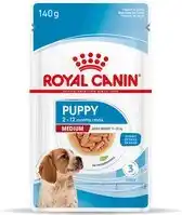 Bol.com Royal Canin Medium Natvoer - Puppy-Hondenvoer - 10x140 g aanbieding