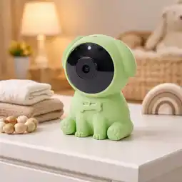 Action LSC Smart Connect babyfoon met camera - groen aanbieding