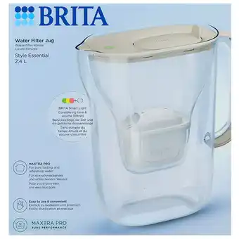 Holland & Barrett Brita Waterkan Essential Sand - 3,6l aanbieding