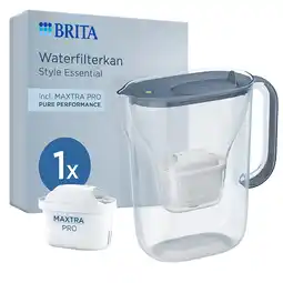 Holland & Barrett Brita Waterkan Essential Blue - 3,6l aanbieding