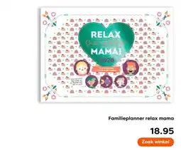 The Read Shop Familieplanner relax mama aanbieding