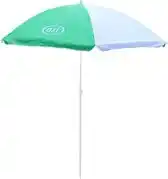 Praxis Axi Parasol ?125 Cm Metaal Groen/wit aanbieding