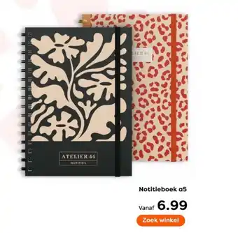 The Read Shop Notitieboek a5 aanbieding