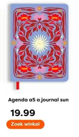 The Read Shop Agenda a5 a journal sun aanbieding