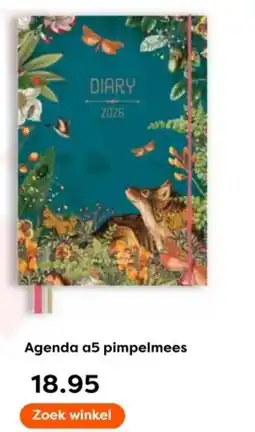 The Read Shop Agenda a5 pimpelmees aanbieding