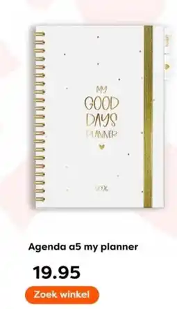 The Read Shop Agenda a5 my planner aanbieding