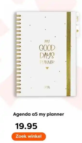 The Read Shop Agenda a5 my planner aanbieding