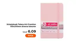 The Read Shop Schetsboek Talens Art Creation aanbieding