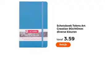 The Read Shop Schetsboek Talens Art Creation aanbieding