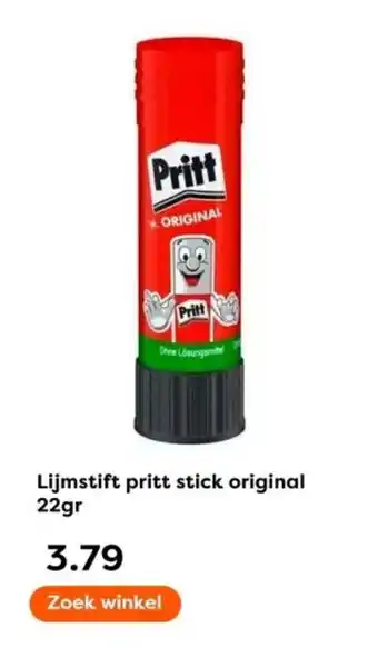 The Read Shop Lijmstift pritt stick original aanbieding