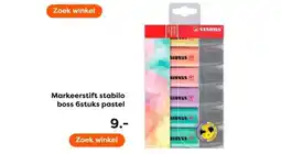 The Read Shop Markeerstift stabilo boss 6stuks pastel aanbieding