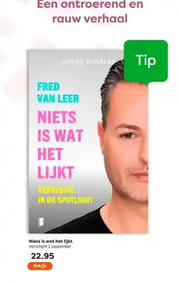 The Read Shop Niets is wat het lijkt aanbieding