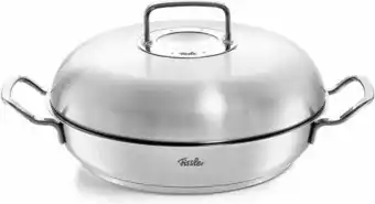 Bol.com Fissler Original-Profi Collection 2022 Braadpan met High Dome RVS Deksel 28cm aanbieding