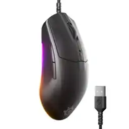 MediaMarkt Steelseries Rival 3 Gen 2 Gamingmuis Zwart aanbieding