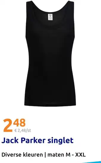 Action Jack Parker singlet aanbieding