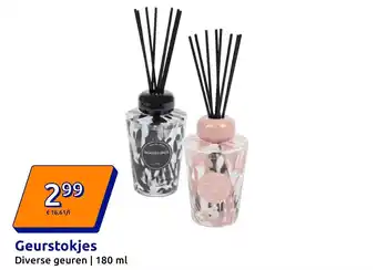 Action Geurstokjes aanbieding
