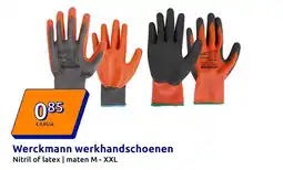 Action Werckmann werkhandschoenen aanbieding