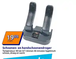 Action Schoenen en handschoenendroger aanbieding