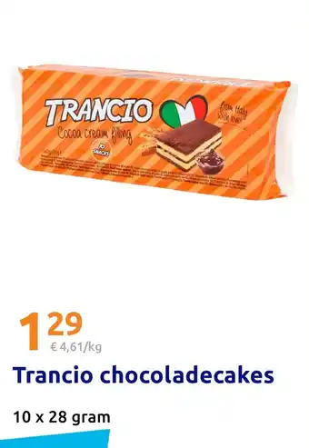 Action Trancio chocoladecakes aanbieding