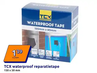 Action TCX waterproof reparatietape aanbieding