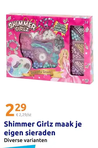Action Shimmer Girlz maak je eigen sieraden aanbieding