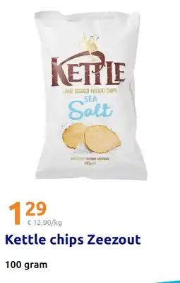Action Kettle chips Zeezout aanbieding