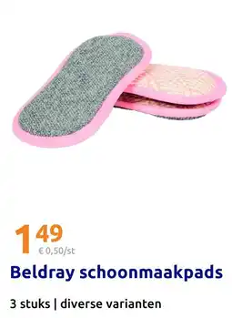 Action Beldray schoonmaakpads aanbieding