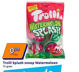 Action Trolli Splash snoep Watermeloen aanbieding