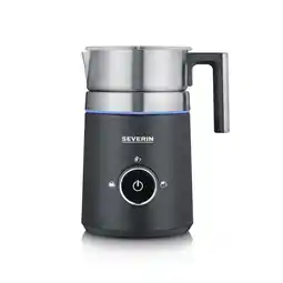 Bol.com Severin SM 3585 - Melkopschuimer elektrisch - Spuma 500 - melkkan - 500ml - zilver/zwart aanbieding