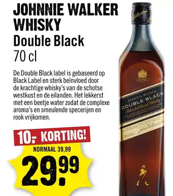 Dirck 3 Johnnie walker whisky aanbieding